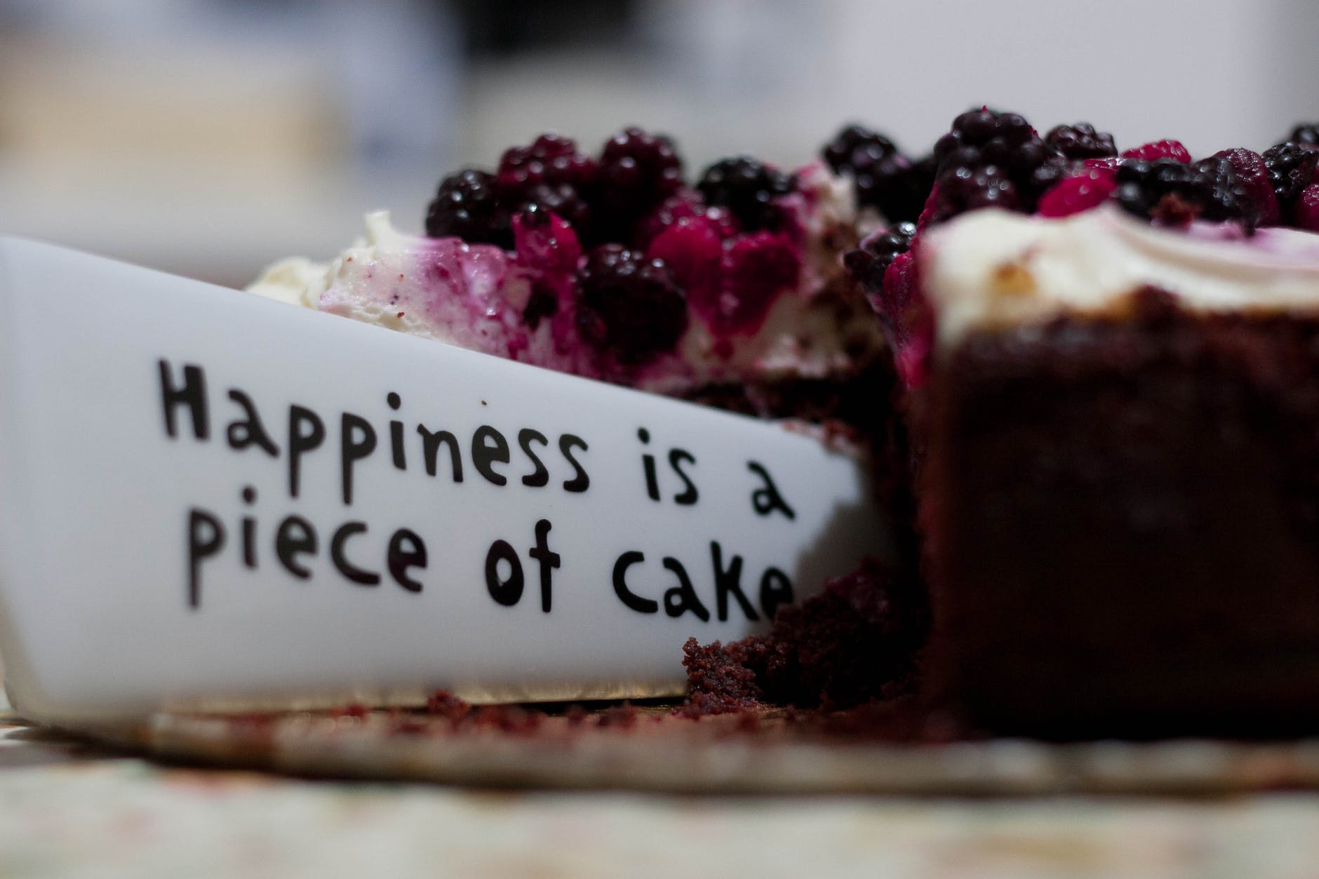 cake blackberries happiness baking inspiration