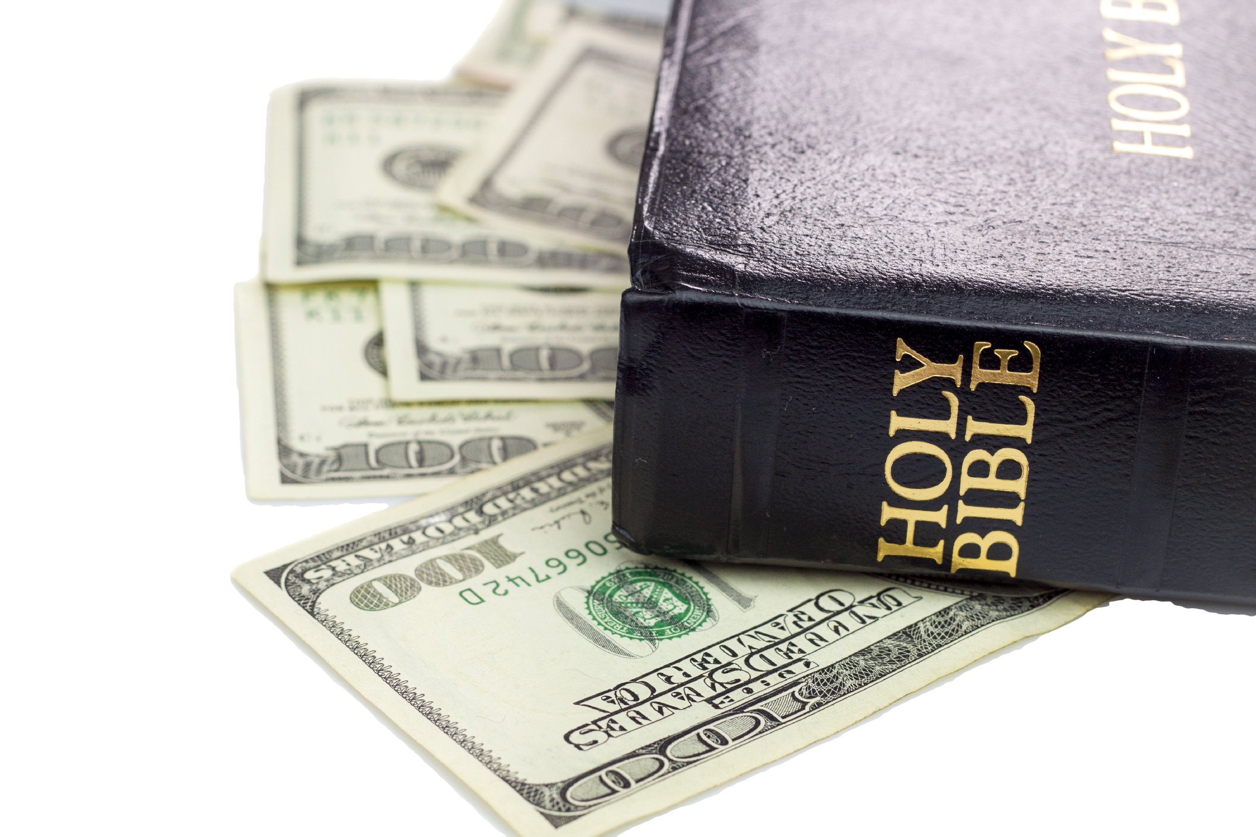 bible and money