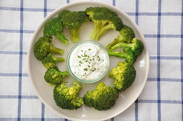 raw broccoli